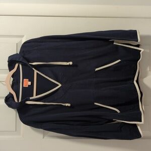 J Crew Navy Hoodie Size S